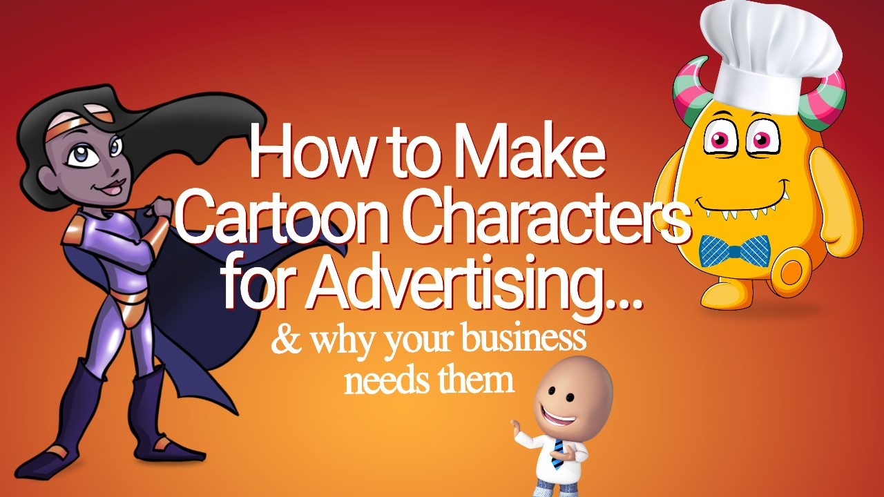 Find out how to make cartoon charcters for advertising your business so you can get more sales